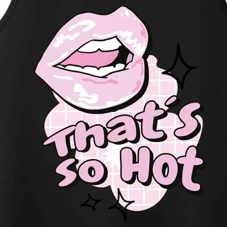 That's So Hot Lips Performance Tank