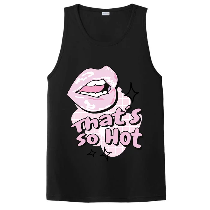 That's So Hot Lips Performance Tank