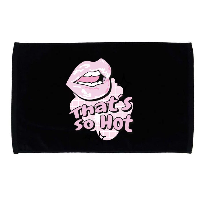 That's So Hot Lips Microfiber Hand Towel