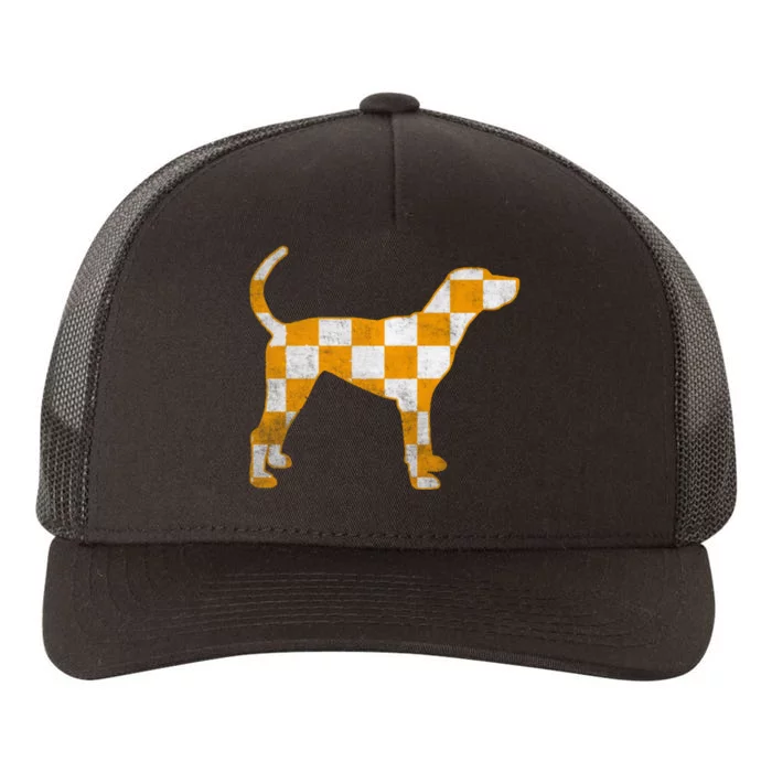 Tennessee Smokey Hound Dog TN Yupoong Adult 5-Panel Trucker Hat