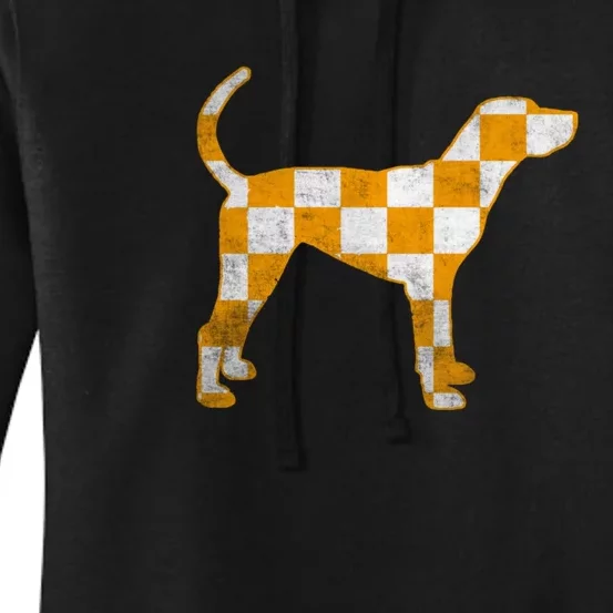 Tennessee Smokey Hound Dog TN Women's Pullover Hoodie