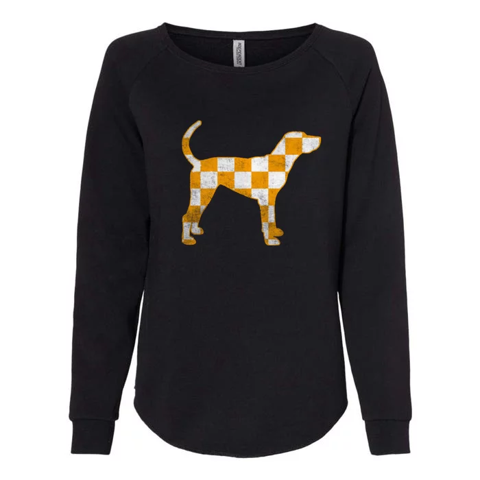 Tennessee Smokey Hound Dog TN Womens California Wash Sweatshirt