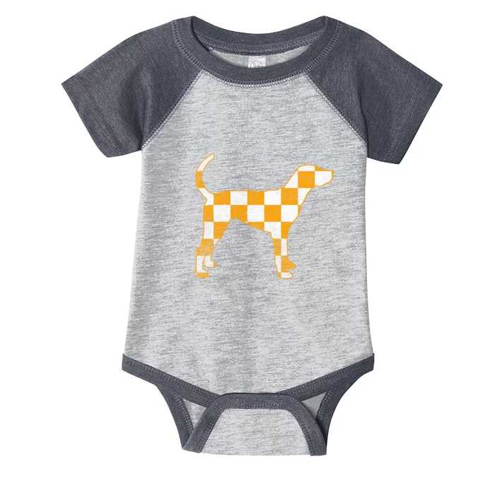 Tennessee Smokey Hound Dog TN Infant Baby Jersey Bodysuit