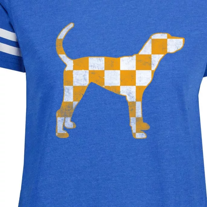 Tennessee Smokey Hound Dog TN Enza Ladies Jersey Football T-Shirt