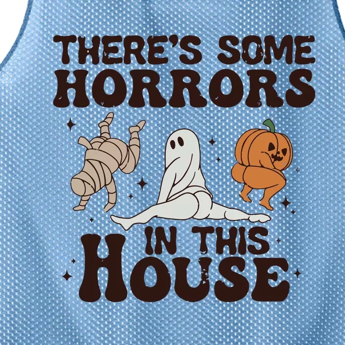 Theres Some Horrors In This House Mesh Reversible Basketball Jersey Tank