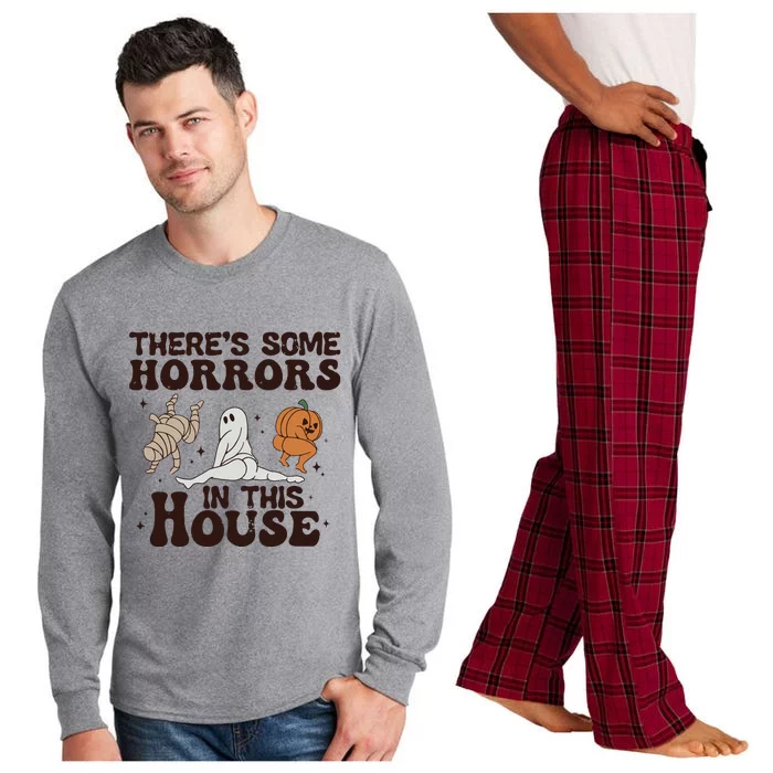 Theres Some Horrors In This House Long Sleeve Pajama Set