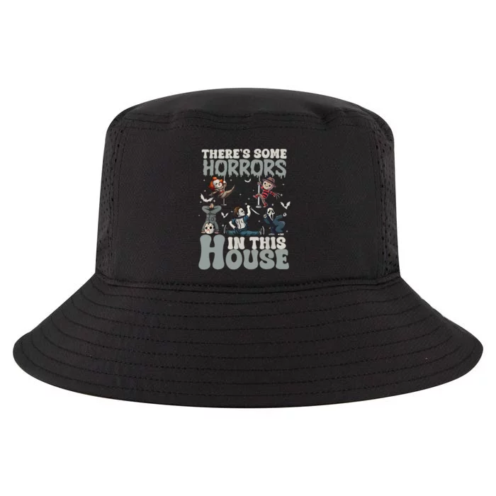 ThereS Some Horrors In This House Funny Horror Characters Cool Comfort Performance Bucket Hat