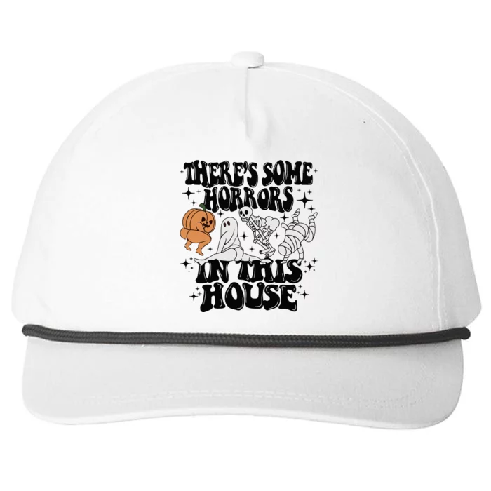 Theres Some Horrors In This House Snapback Five-Panel Rope Hat