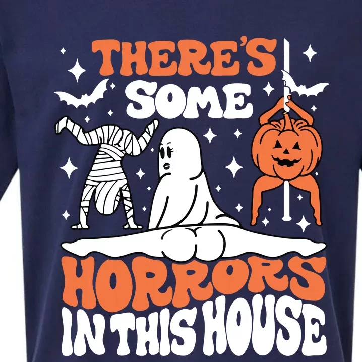 Theres Some Horrors In This House Sueded Cloud Jersey T-Shirt