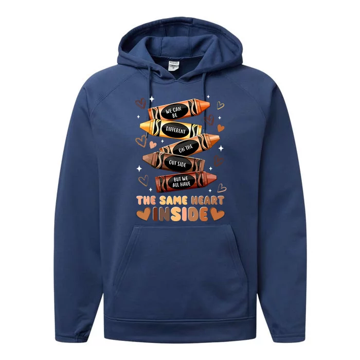 The Same Heart Inside Performance Fleece Hoodie