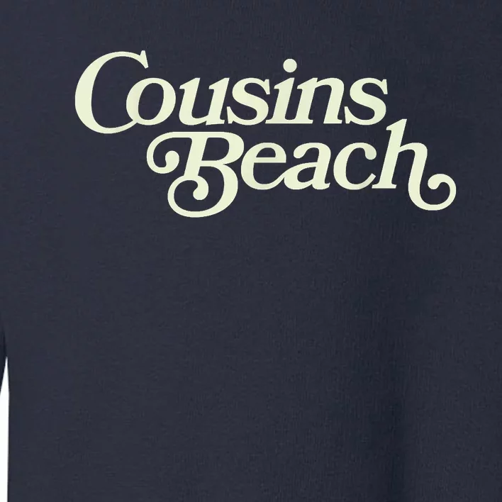 The Summer I Turned Pretty Cousins Beach Green Toddler Sweatshirt