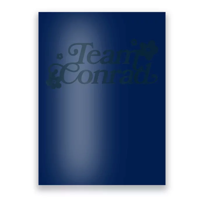 The Summer I Turned Pretty Team Conrad Floral Poster