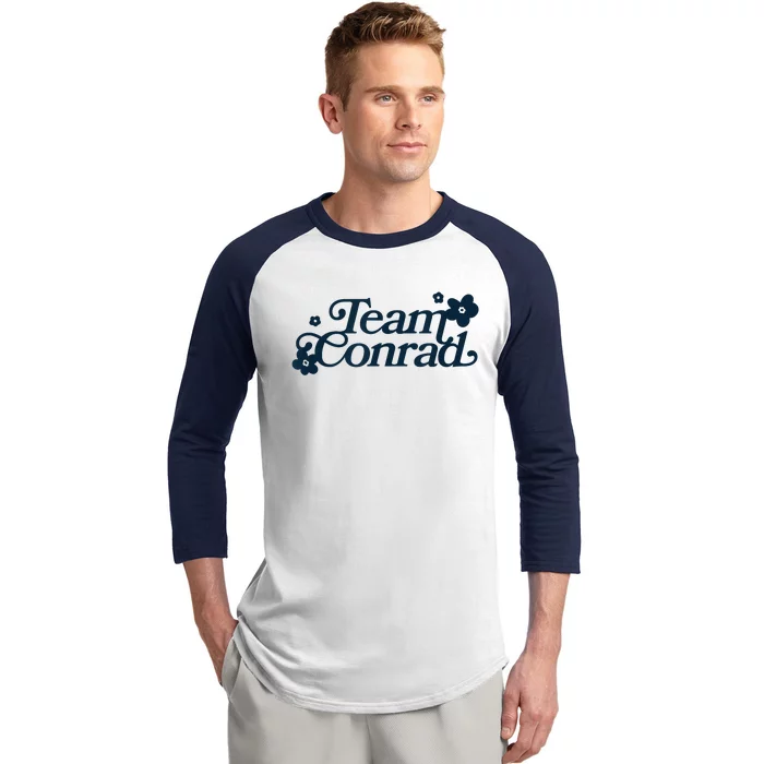 The Summer I Turned Pretty Team Conrad Floral Baseball Sleeve Shirt