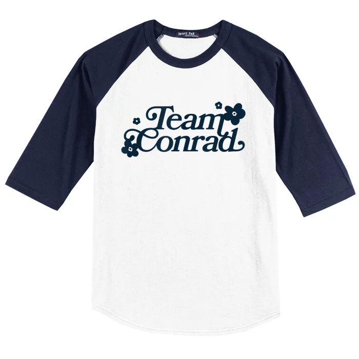 The Summer I Turned Pretty Team Conrad Floral Baseball Sleeve Shirt