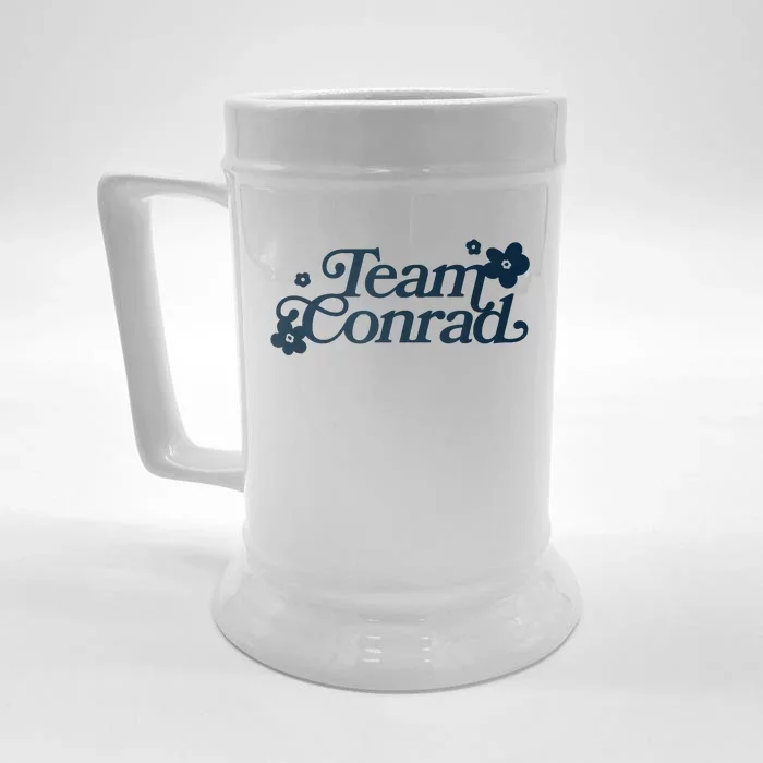 The Summer I Turned Pretty Team Conrad Floral Front & Back Beer Stein