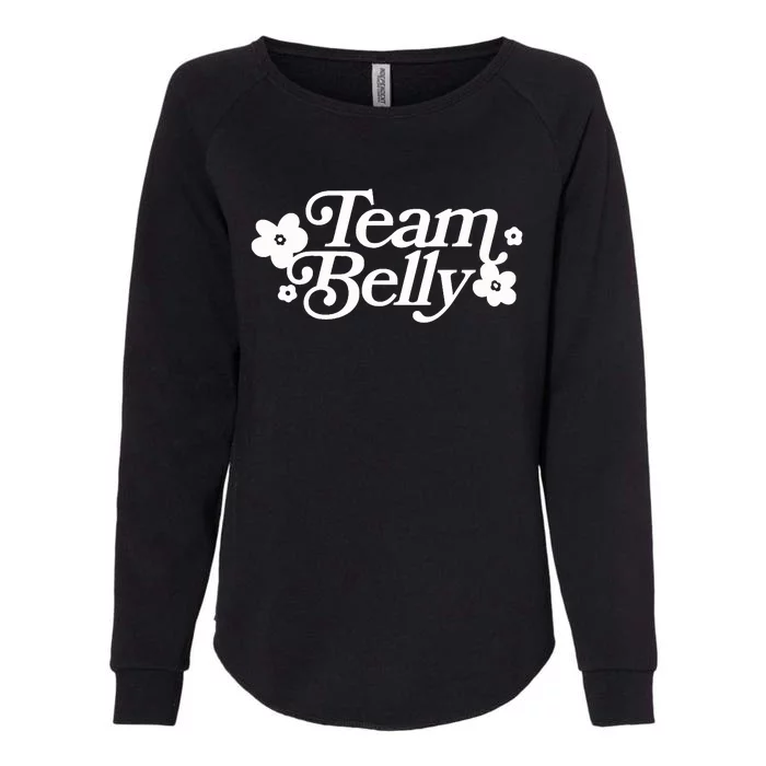 The Summer I Turned Pretty Team Belly Floral Womens California Wash Sweatshirt