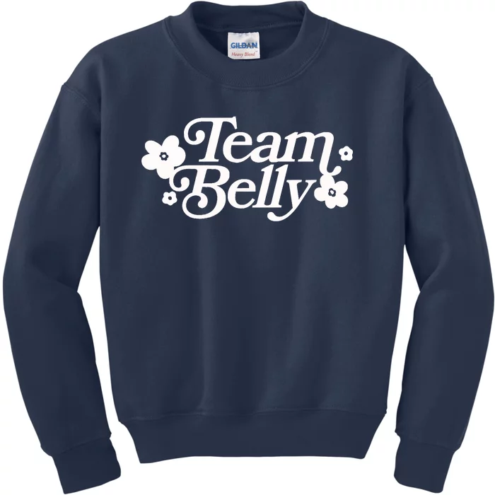 The Summer I Turned Pretty Team Belly Floral Kids Sweatshirt