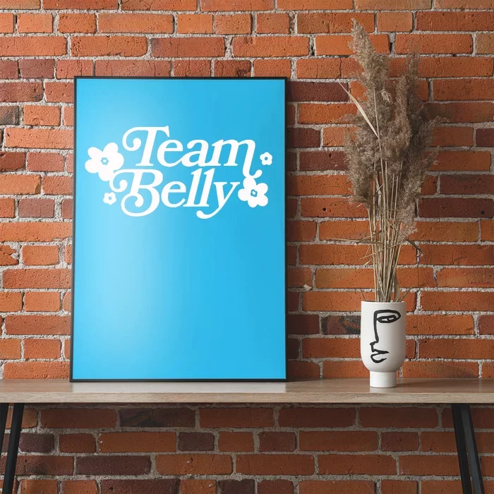 The Summer I Turned Pretty Team Belly Floral Poster