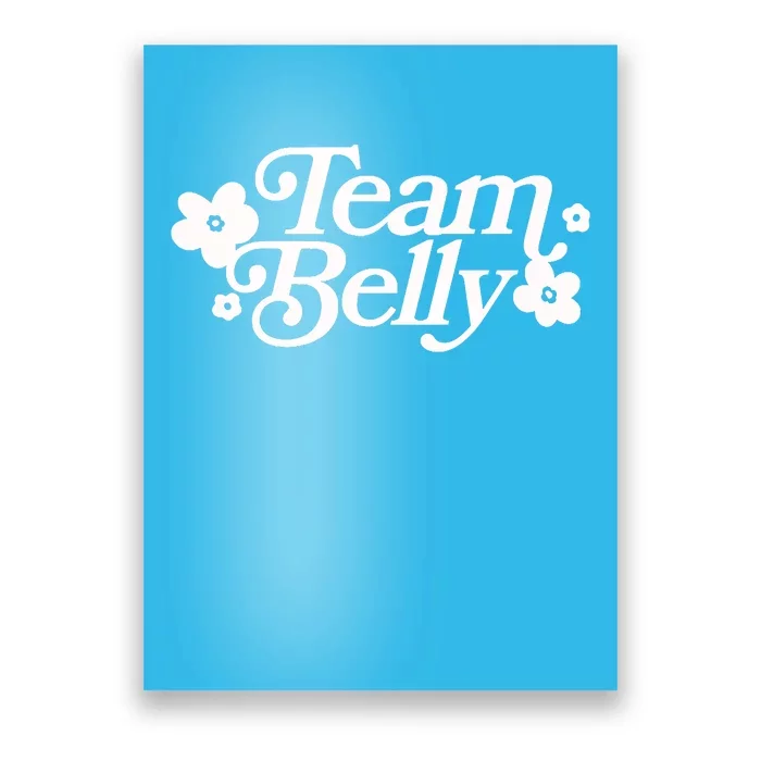 The Summer I Turned Pretty Team Belly Floral Poster