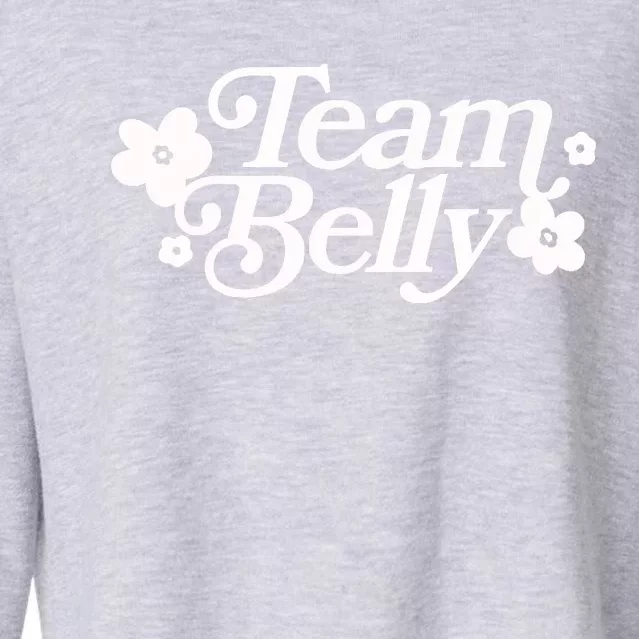 The Summer I Turned Pretty Team Belly Floral Cropped Pullover Crew