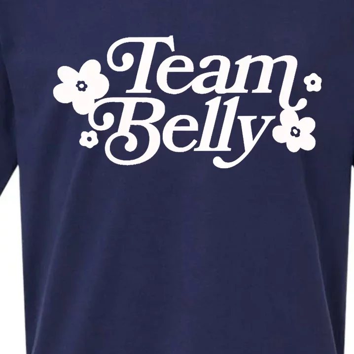 The Summer I Turned Pretty Team Belly Floral Sueded Cloud Jersey T-Shirt