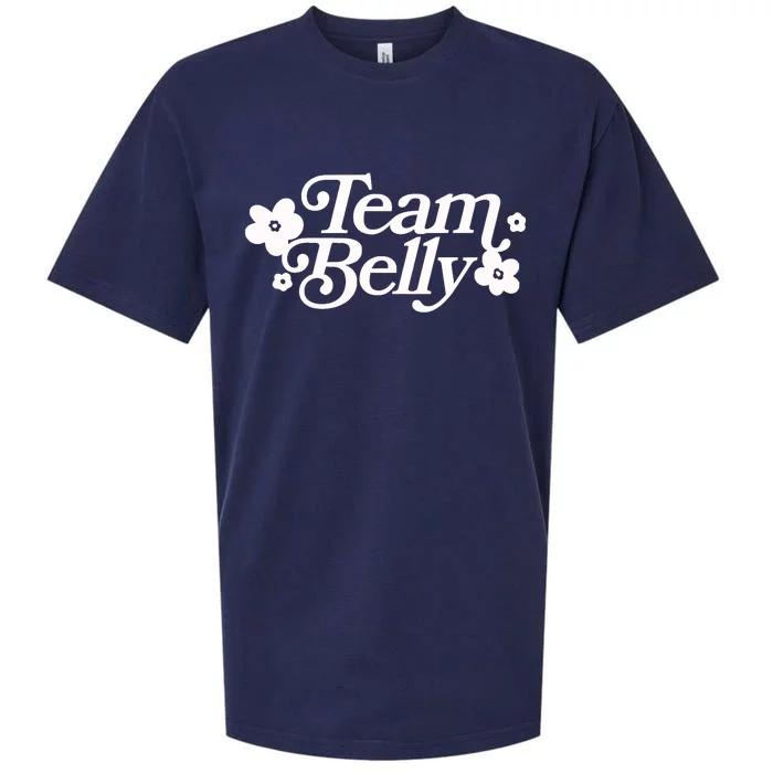 The Summer I Turned Pretty Team Belly Floral Sueded Cloud Jersey T-Shirt