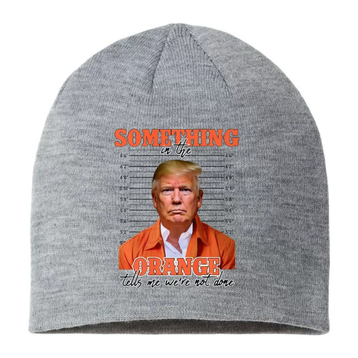 Trump Something In The Orange Tells Me Were Not Done 8 1/2in Sustainable Knit Beanie