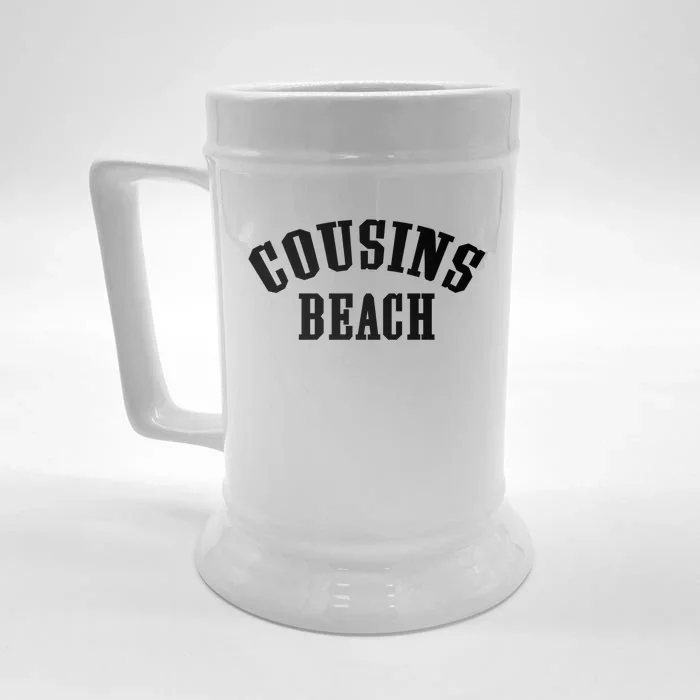 The Summer I Turned Beautiful Cousins Beach College Letters Gift Front & Back Beer Stein