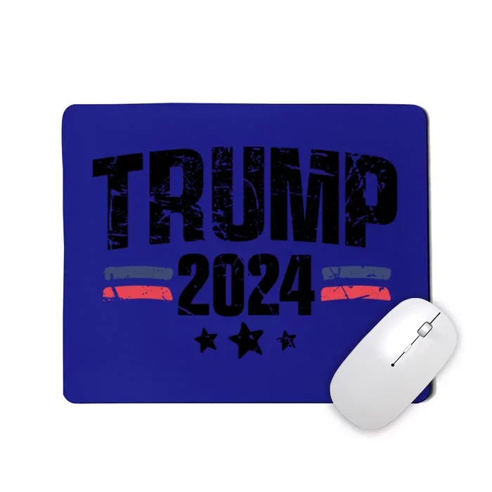 Two Sides IM Voting For The Felon Trump 2024 Us Elections Gift Mousepad