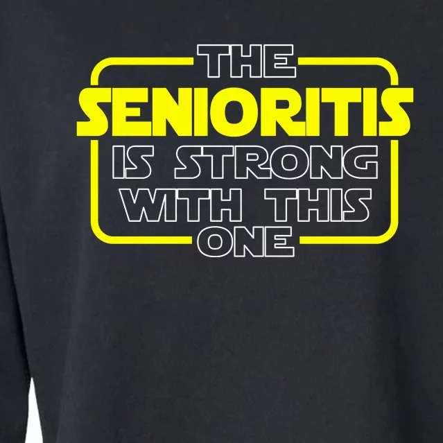 The Senioritis Is Strong With This One Cropped Pullover Crew