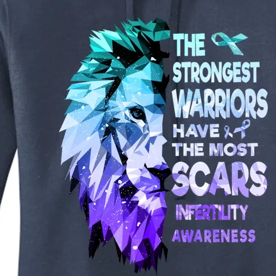 The Strongest Infertility Warriors Have The Most Scars Cute Gift Women's Pullover Hoodie