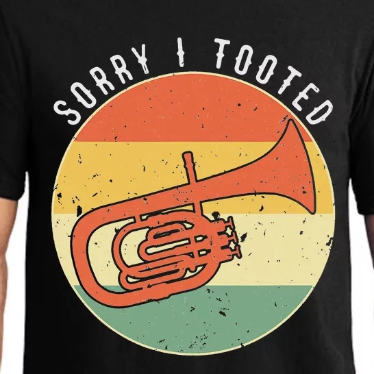 Tuba Sorry I Tooted Marching Band Tuba Pajama Set