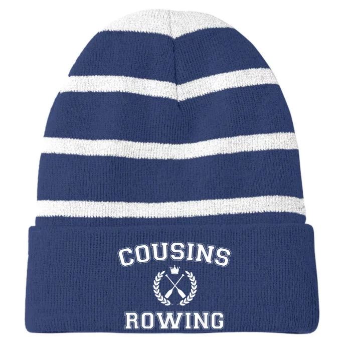 The Summer I Turned Pretty Cousins Rowing Striped Beanie with Solid Band