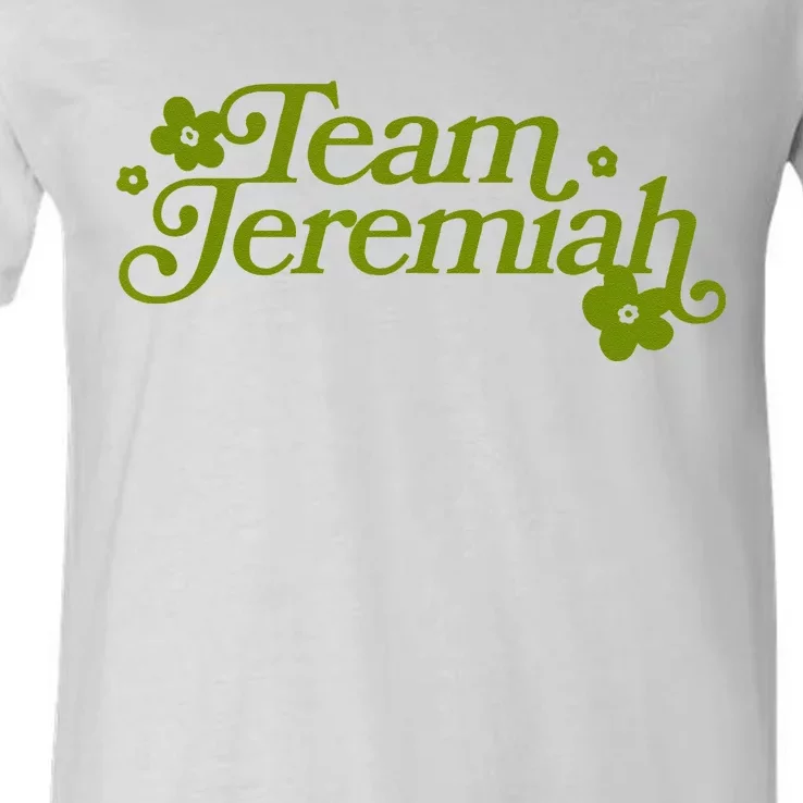 The Summer I Turned Pretty Team Jeremiah Floral V-Neck T-Shirt