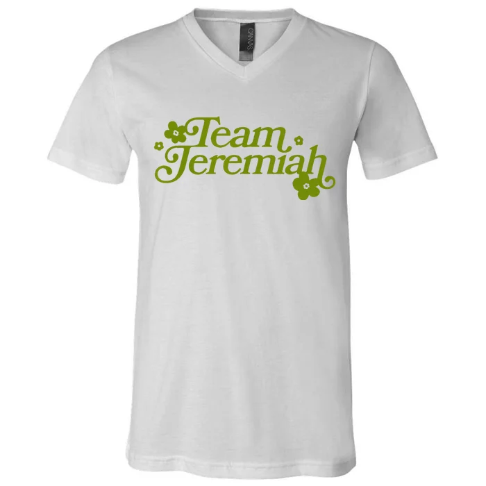 The Summer I Turned Pretty Team Jeremiah Floral V-Neck T-Shirt