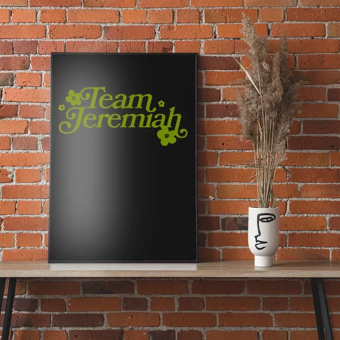 The Summer I Turned Pretty Team Jeremiah Floral Poster