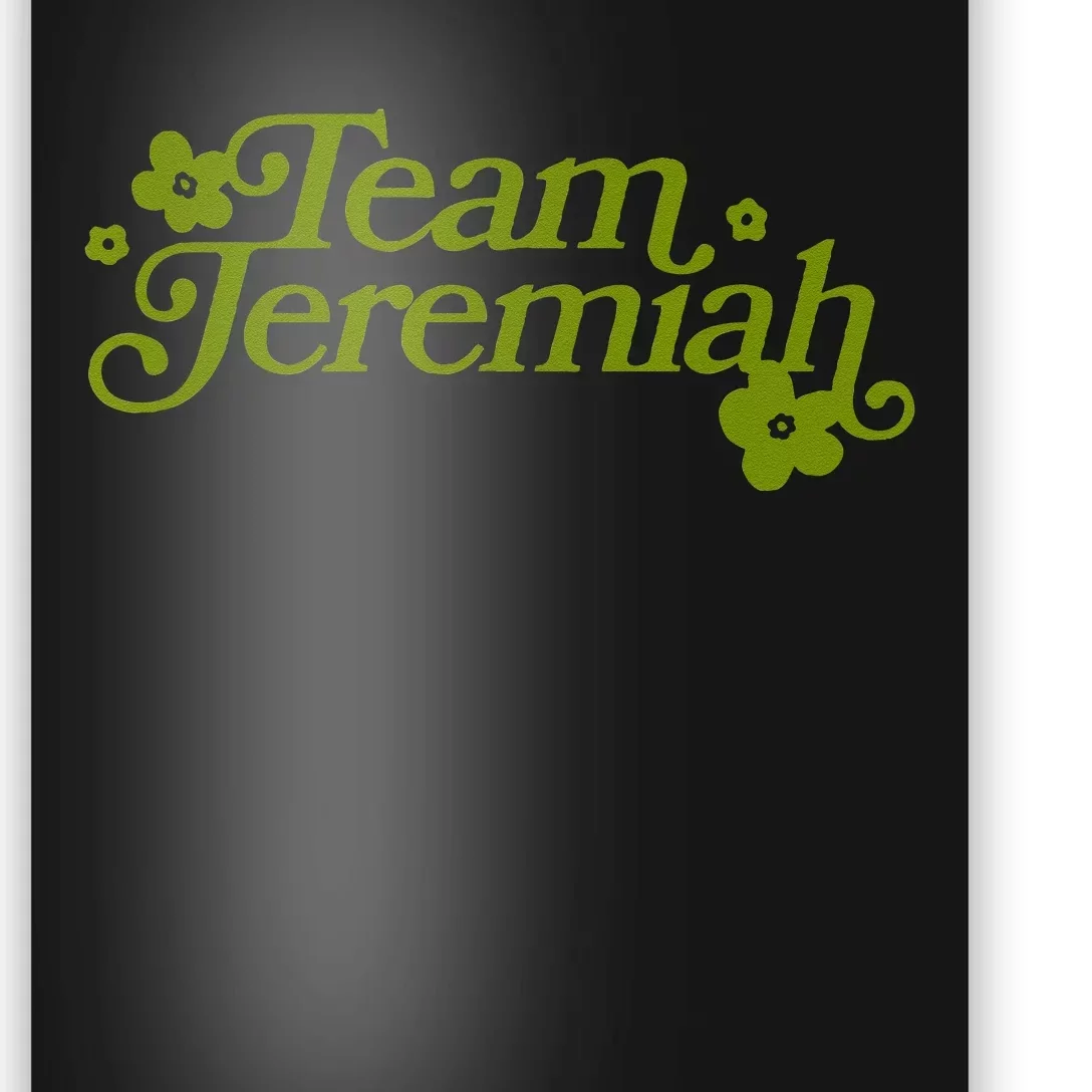 The Summer I Turned Pretty Team Jeremiah Floral Poster