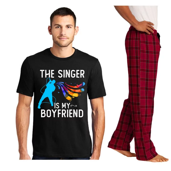 The Singer Is My Boyfriend Design For Singing Lovers Pajama Set