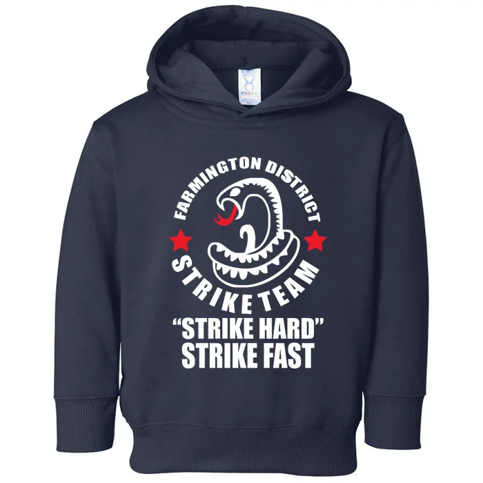 The Shield Inspired Farmington District Toddler Hoodie