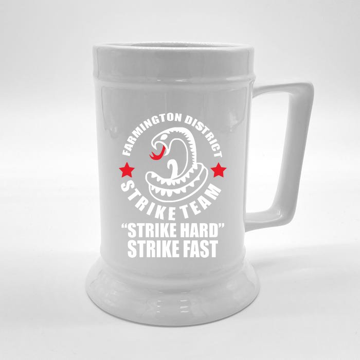 The Shield Inspired Farmington District Front & Back Beer Stein