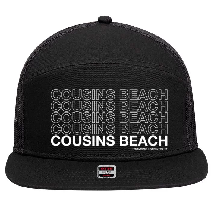 The Summer I Turned Pretty Cousins Beach Repeat 7 Panel Mesh Trucker Snapback Hat