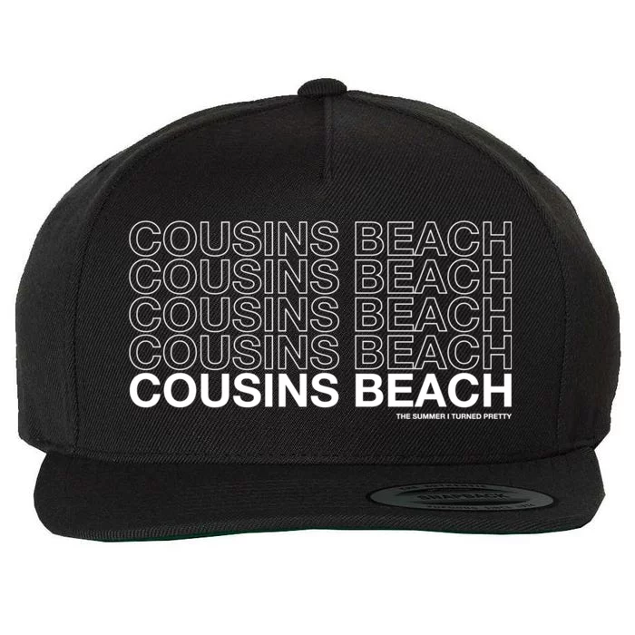 The Summer I Turned Pretty Cousins Beach Repeat Wool Snapback Cap