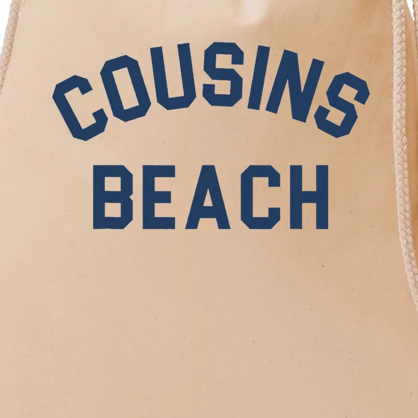 The Summer I Turned Pretty Cousins Beach Heather Gray Drawstring Bag