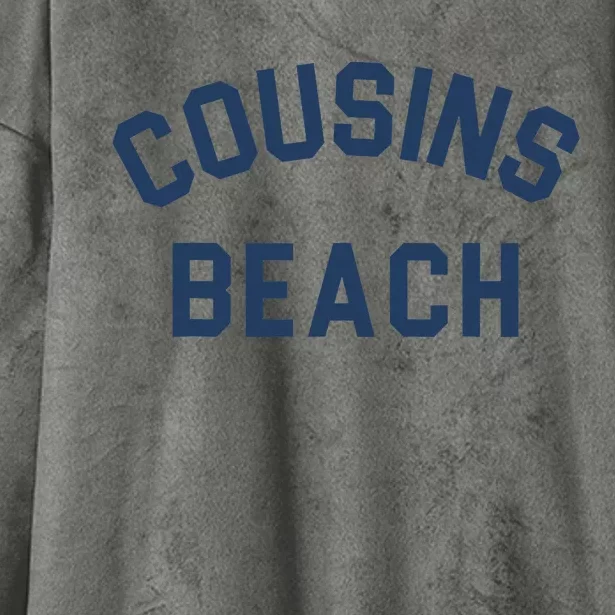 The Summer I Turned Pretty Cousins Beach Heather Gray Hooded Wearable Blanket