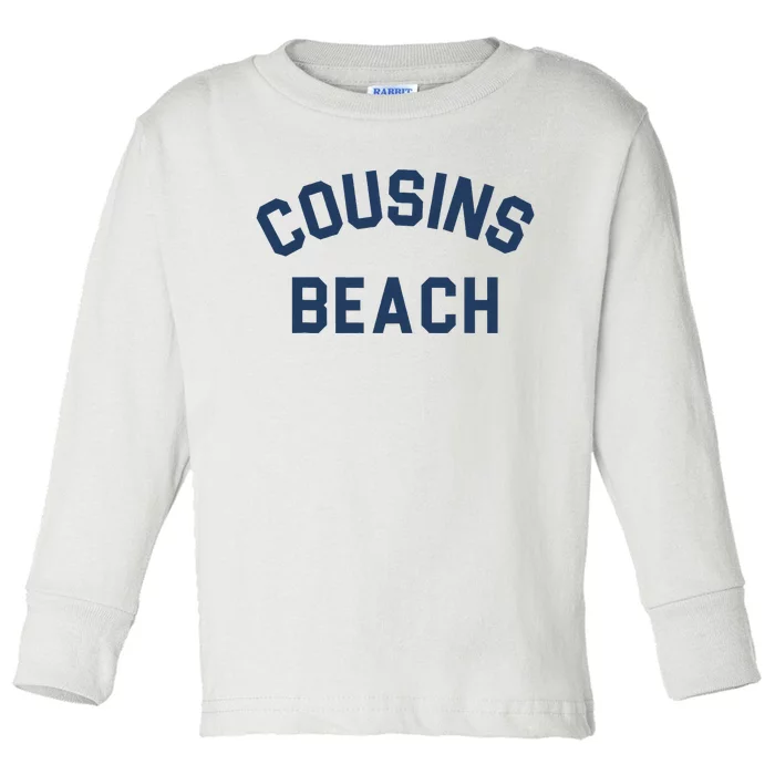 The Summer I Turned Pretty Cousins Beach Heather Gray Toddler Long Sleeve Shirt