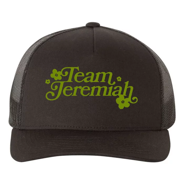 The Summer I Turned Pretty Team Jeremiah Floral Yupoong Adult 5-Panel Trucker Hat