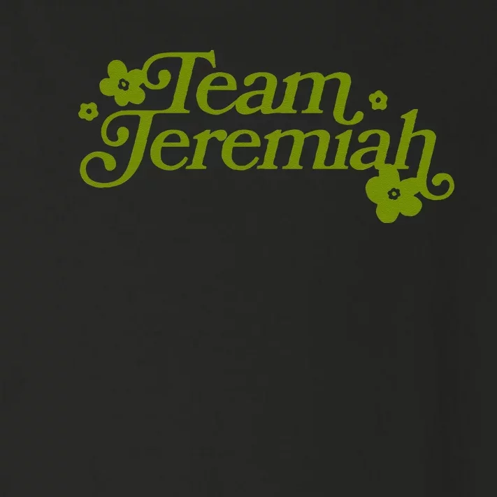 The Summer I Turned Pretty Team Jeremiah Floral Toddler Long Sleeve Shirt