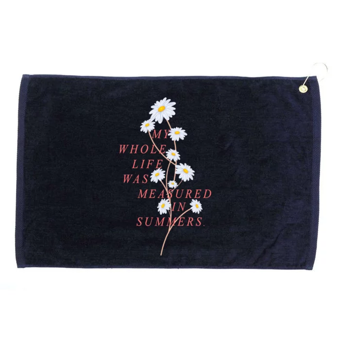 The Summer I Turned Pretty - Vertical Daisy Grommeted Golf Towel