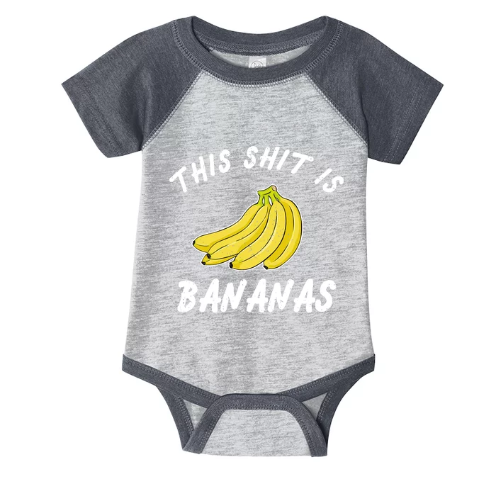 This Shit Is Bananas Infant Baby Jersey Bodysuit