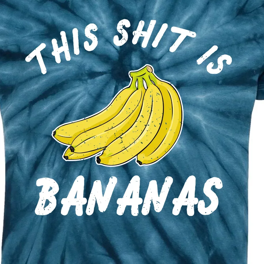 This Shit Is Bananas Kids Tie-Dye T-Shirt